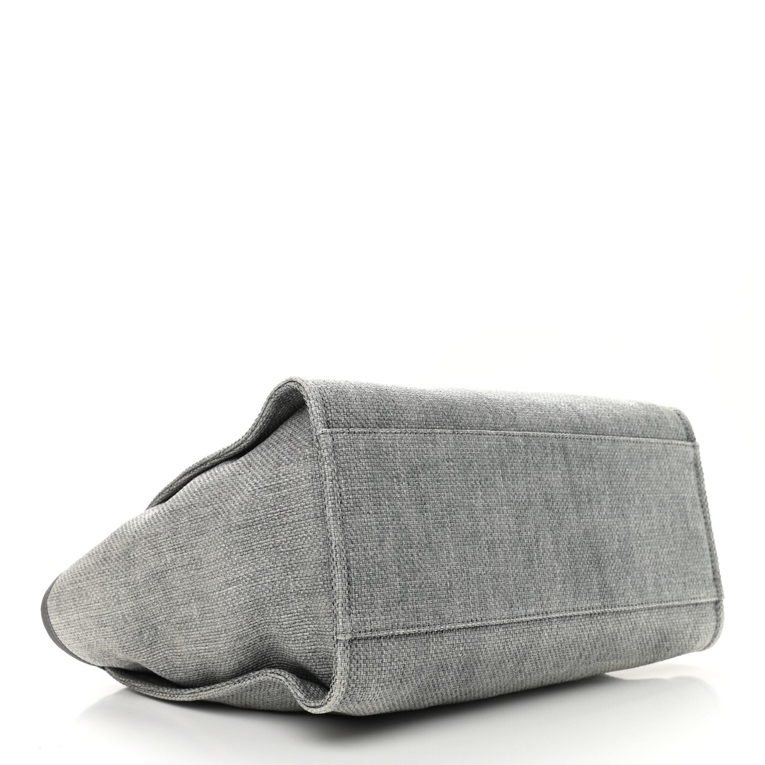 Chanel Canvas Large Deauville Tote Grey 4 of 9