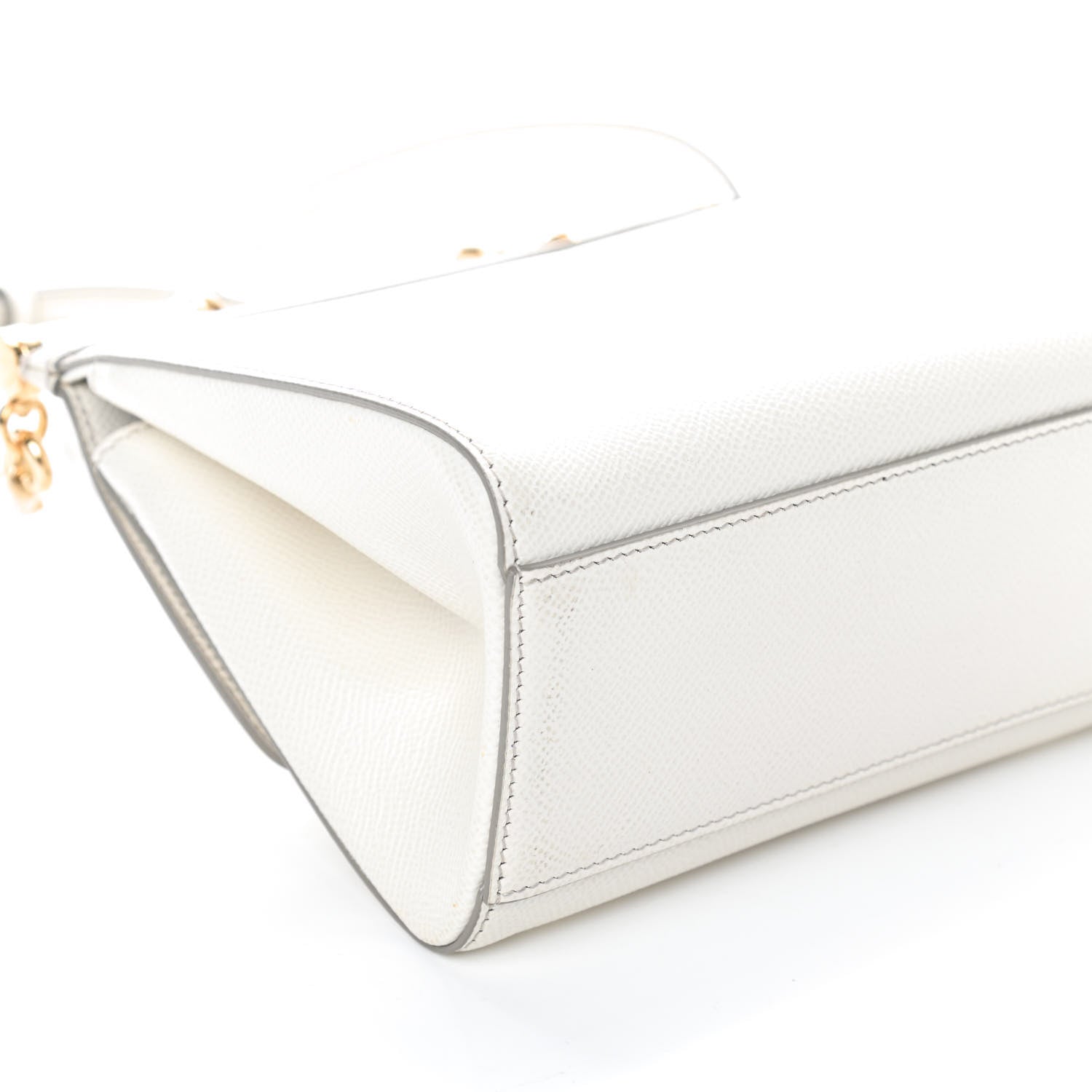 Dolce & Gabbana Dauphine Small Miss Sicily Satchel White 8 of 9