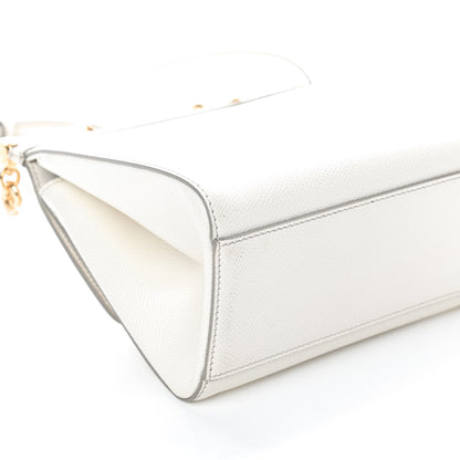 Dolce & Gabbana Dauphine Small Miss Sicily Satchel White 8 of 9
