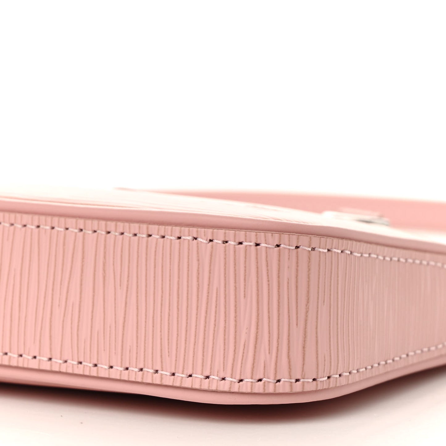 Epi Easy Pouch On Strap Rose Ballerine