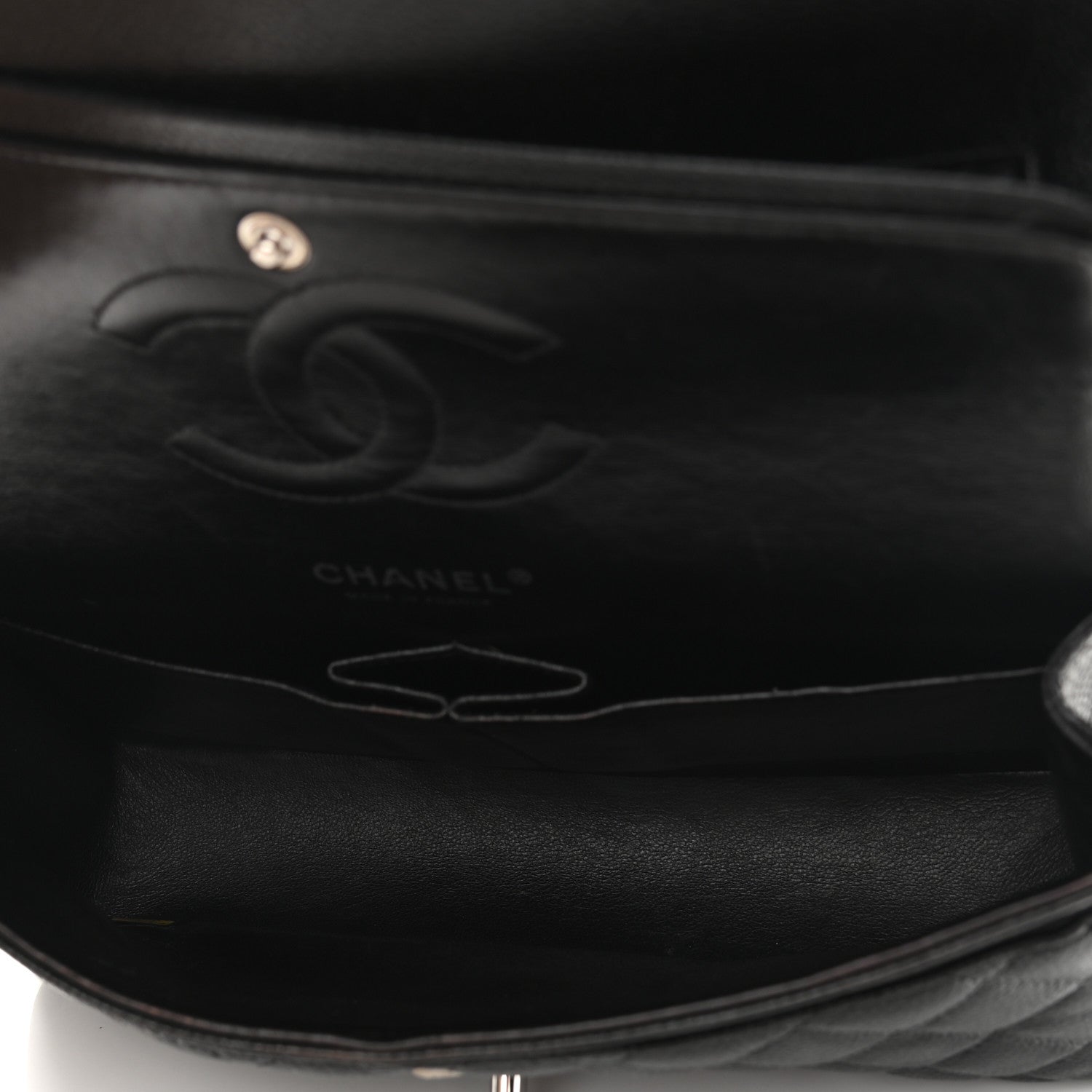 Chanel Caviar Quilted Medium Double Flap Black 5 of 11