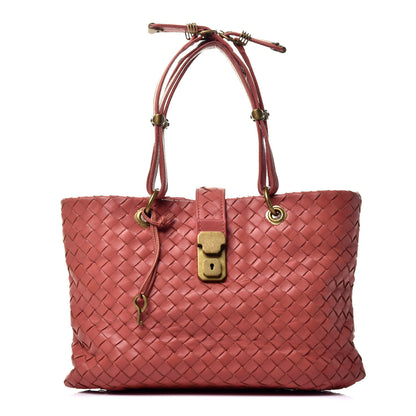 Bottega Veneta Nappa Intrecciato Capri Tote Brique 1 of 10
