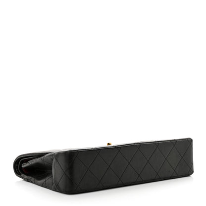 Chanel Lambskin Quilted Medium Double Flap Bag Black 4 of 11