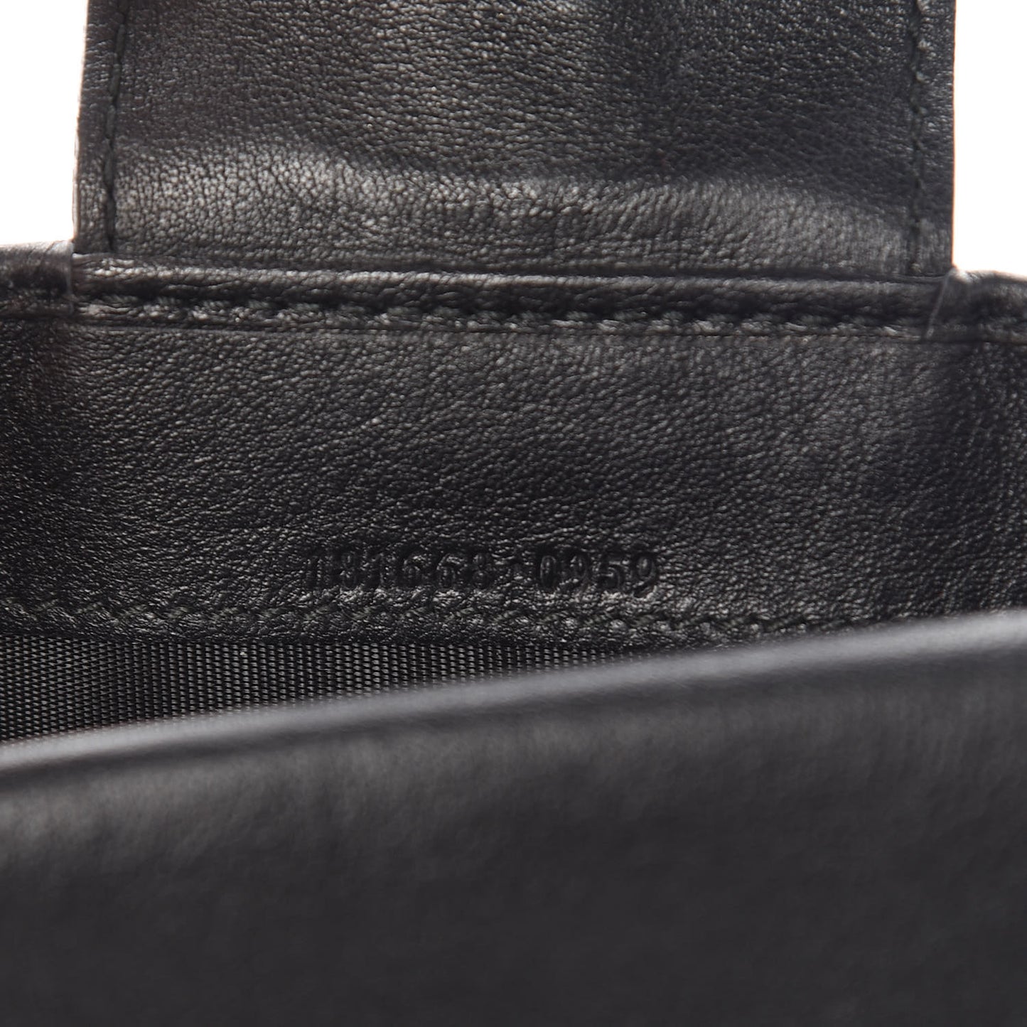 Guccissima Ladies Web Long Wallet Black