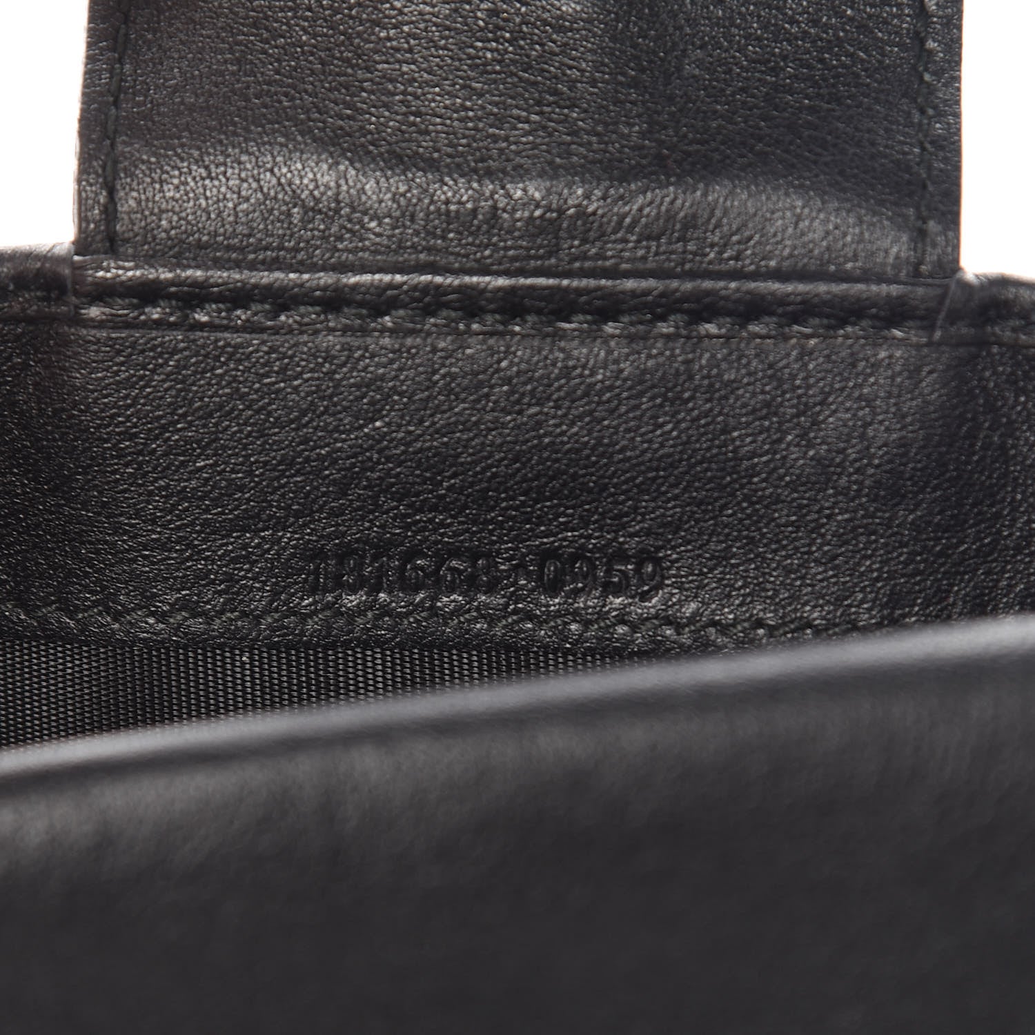 Gucci Guccissima Ladies Web Long Wallet Black 7 of 10