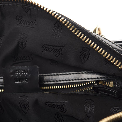 Gucci Dialux Pop Bamboo Top Handle Tote Black 9 of 10