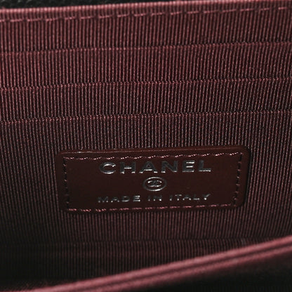 Chanel Caviar Quilted Mini Wallet On Chain WOC Black 5 of 9