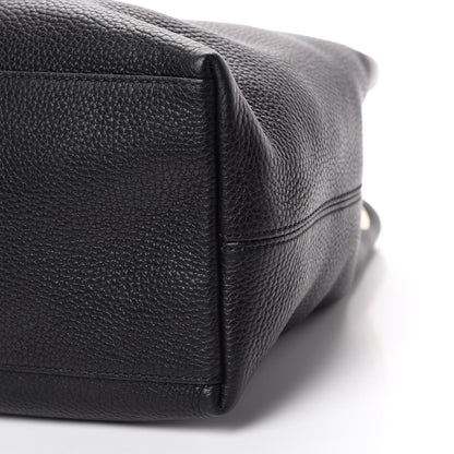 Gucci Pebbled Calfskin Medium Soho Chain Shoulder Bag Black 9 of 9