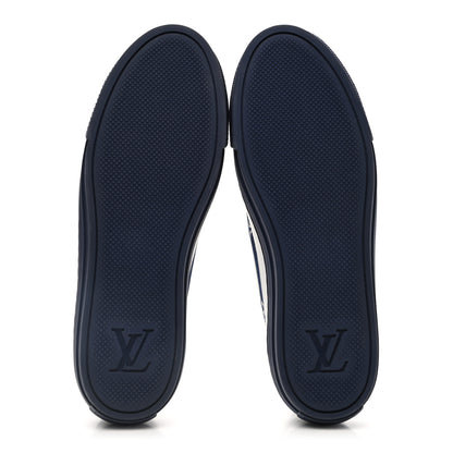 Louis Vuitton Canvas Escale Stellar Sneakers 38 Blue 5 of 13