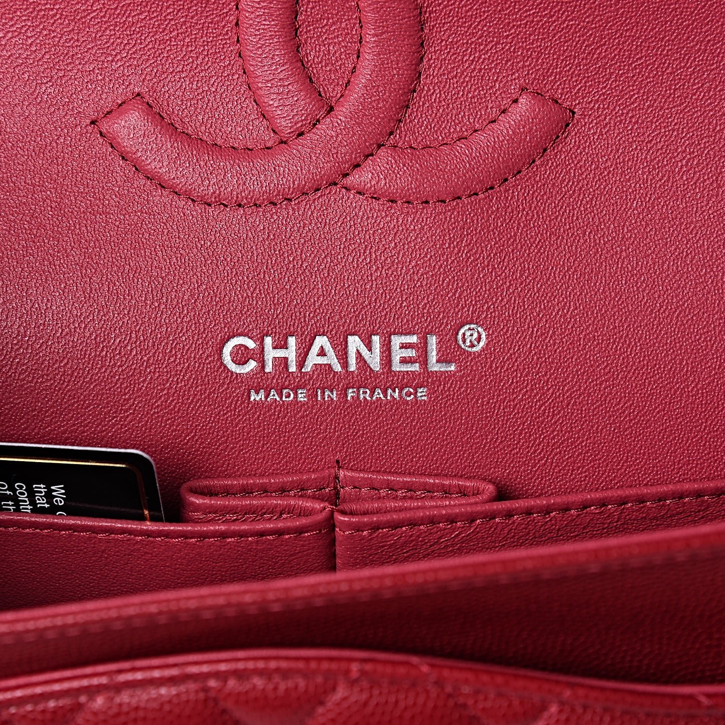 Caviar Quilted Medium Double Flap Pink