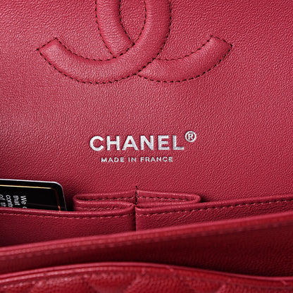 Chanel Caviar Quilted Medium Double Flap Pink 6 of 11