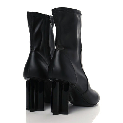 Louis Vuitton Calfskin Silhouette Ankle Boots 39.5 Black 4 of 9