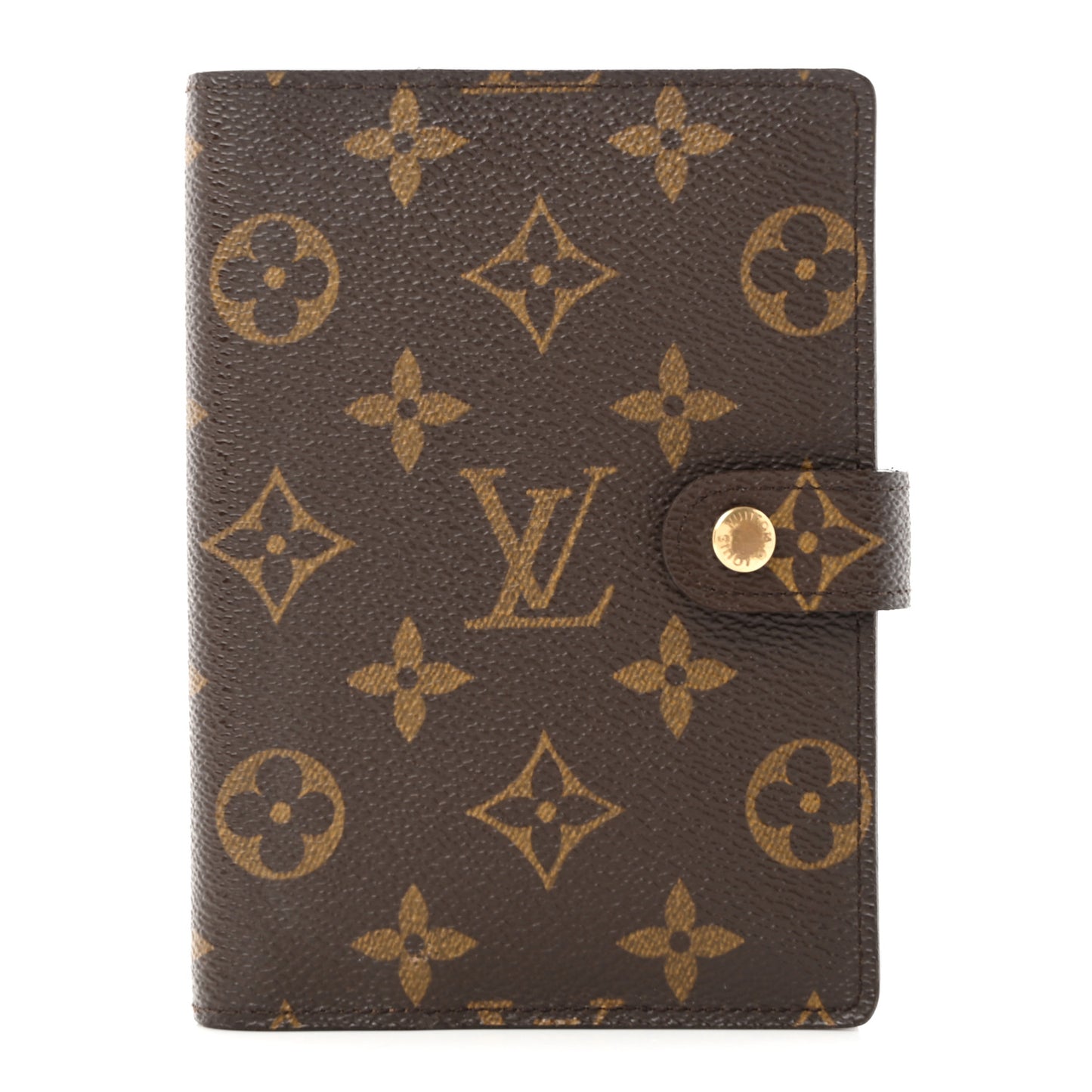 LOUIS VUITTON Monogram Small Ring Agenda Cover