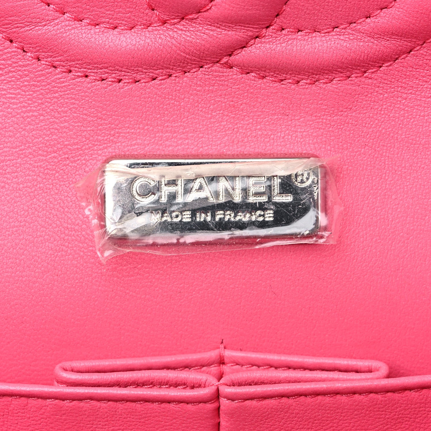 Chanel Tweed Crystal Bead Flower Embellished Quilted Medium Double Flap Pink 6 of 12