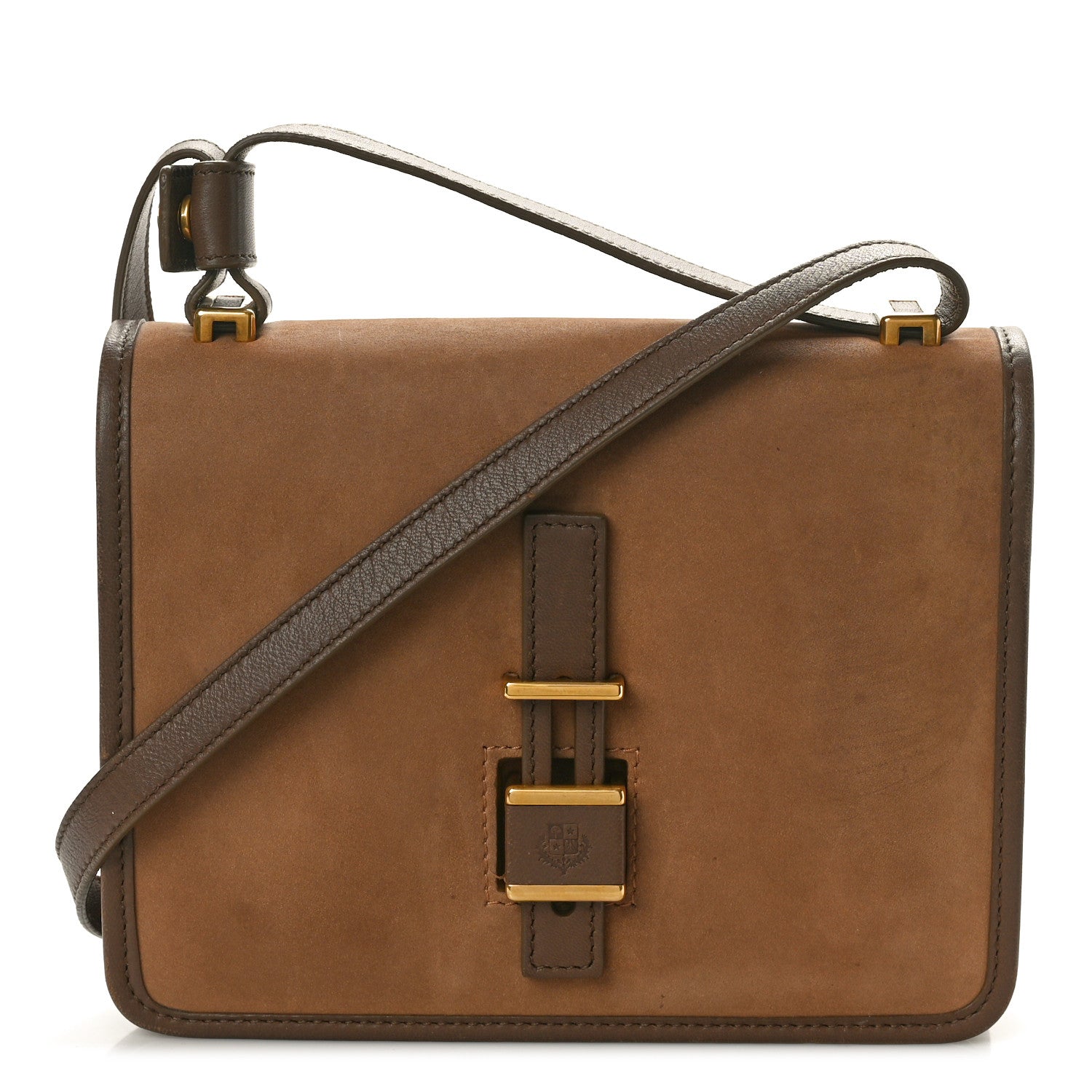 Loro Piana Nubuck Nappa Petite Lock-In Brown 1 of 9