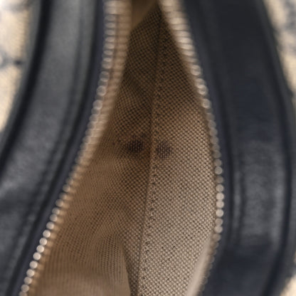Gucci GG Supreme Monogram Textured Calfskin Web Small Attache Shoulder Bag Beige Blue 11 of 11