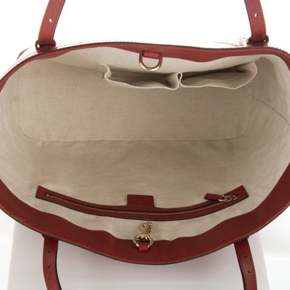 Gucci Patent Microguccissima Medium Nice Tote Rose Bed 5 of 7