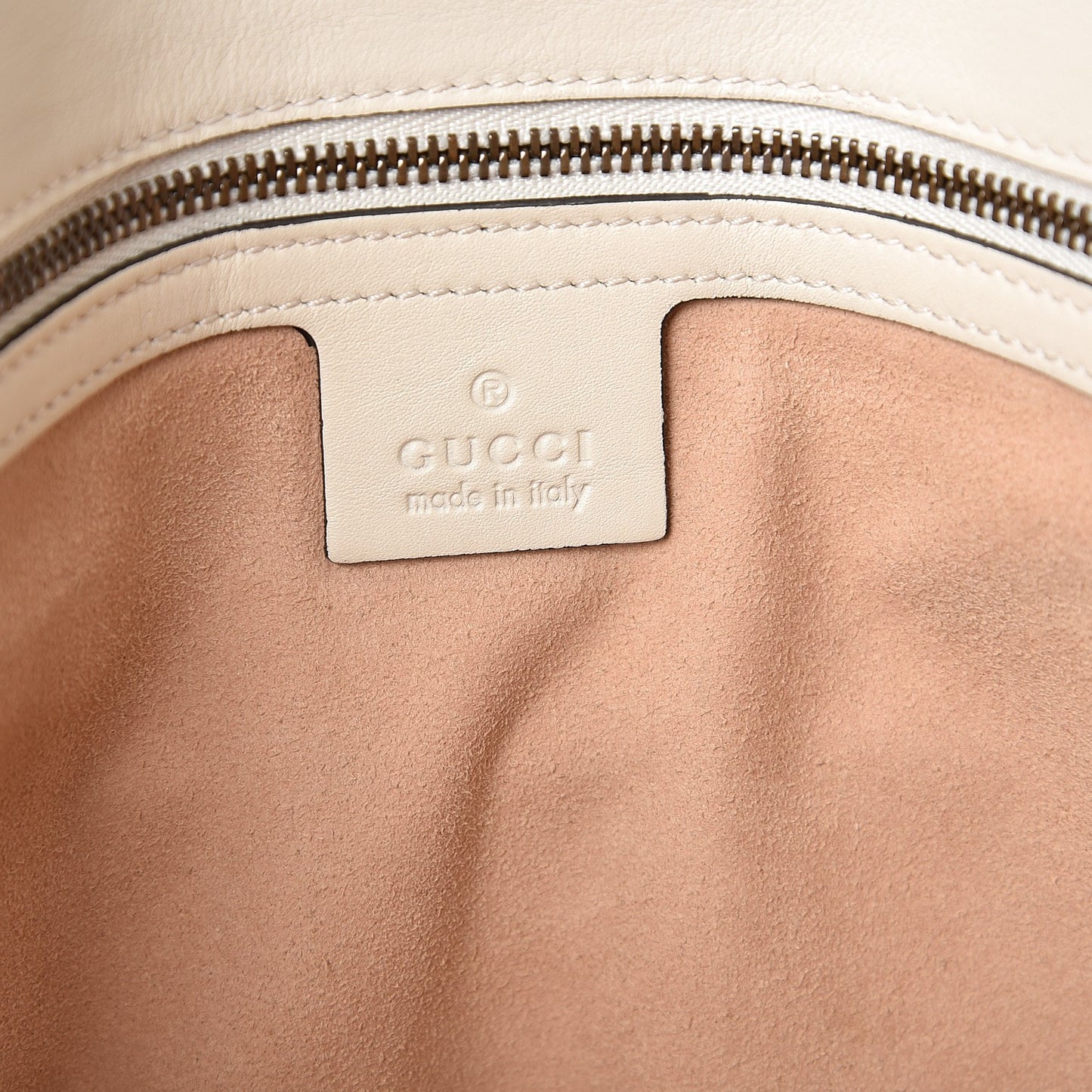 Calfskin Matelasse Studded Medium GG Marmont Shoulder Bag White