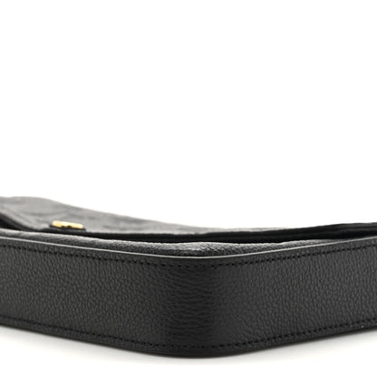 Louis Vuitton Empreinte Pochette Felicie Chain Wallet Black 30 of 37