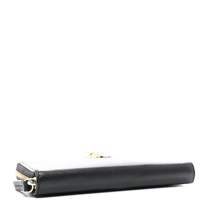 Versace Calfskin Medusa Zip Wallet Black 4 of 8