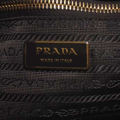Prada Nappa Gaufre Shopping Tote Brown 8 of 8