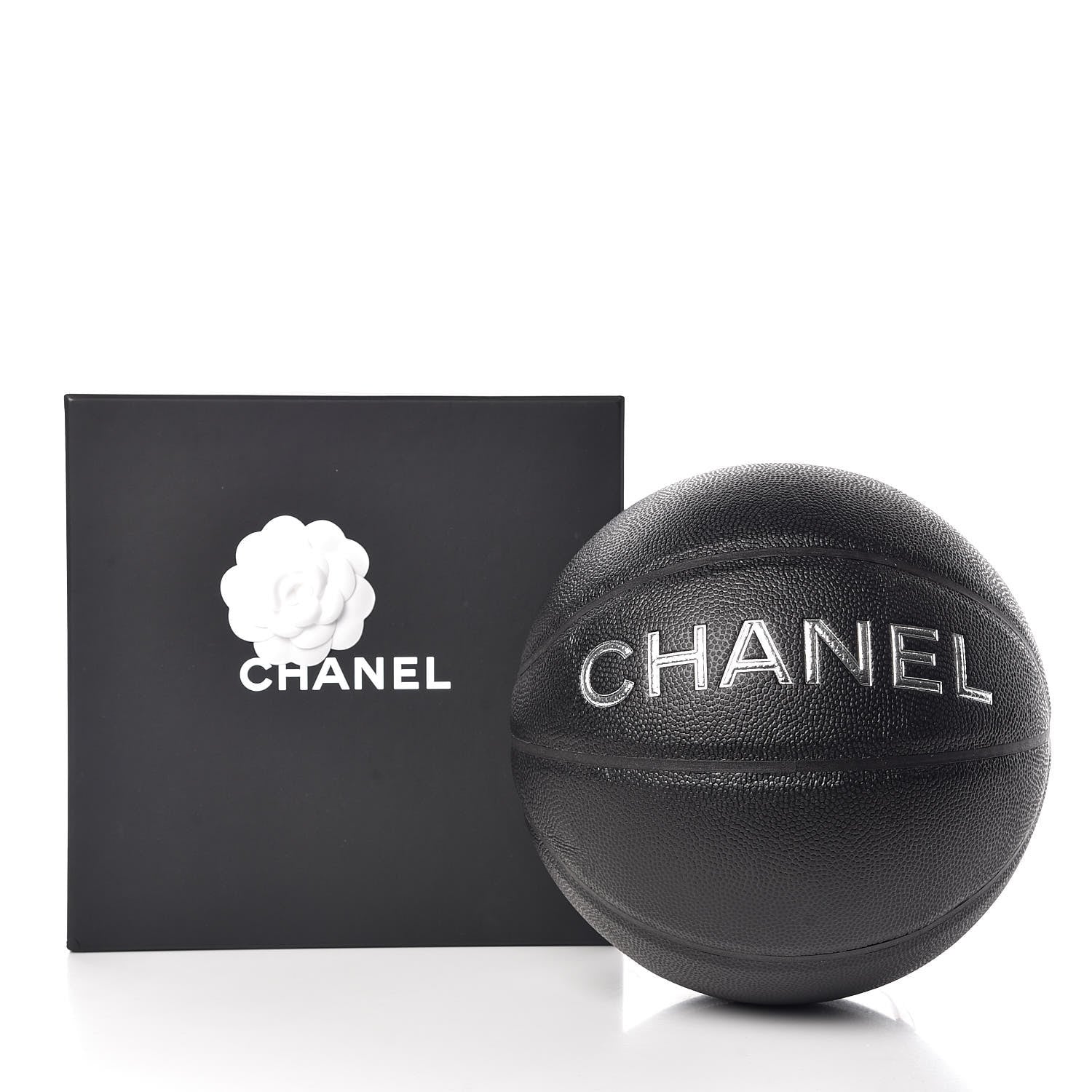 Chanel Lambskin Chain Net and Basketball Black 10 of 12