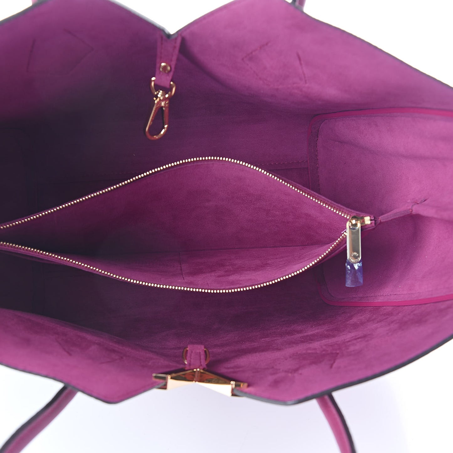 Calfskin Monogram Kimono Tote Grape