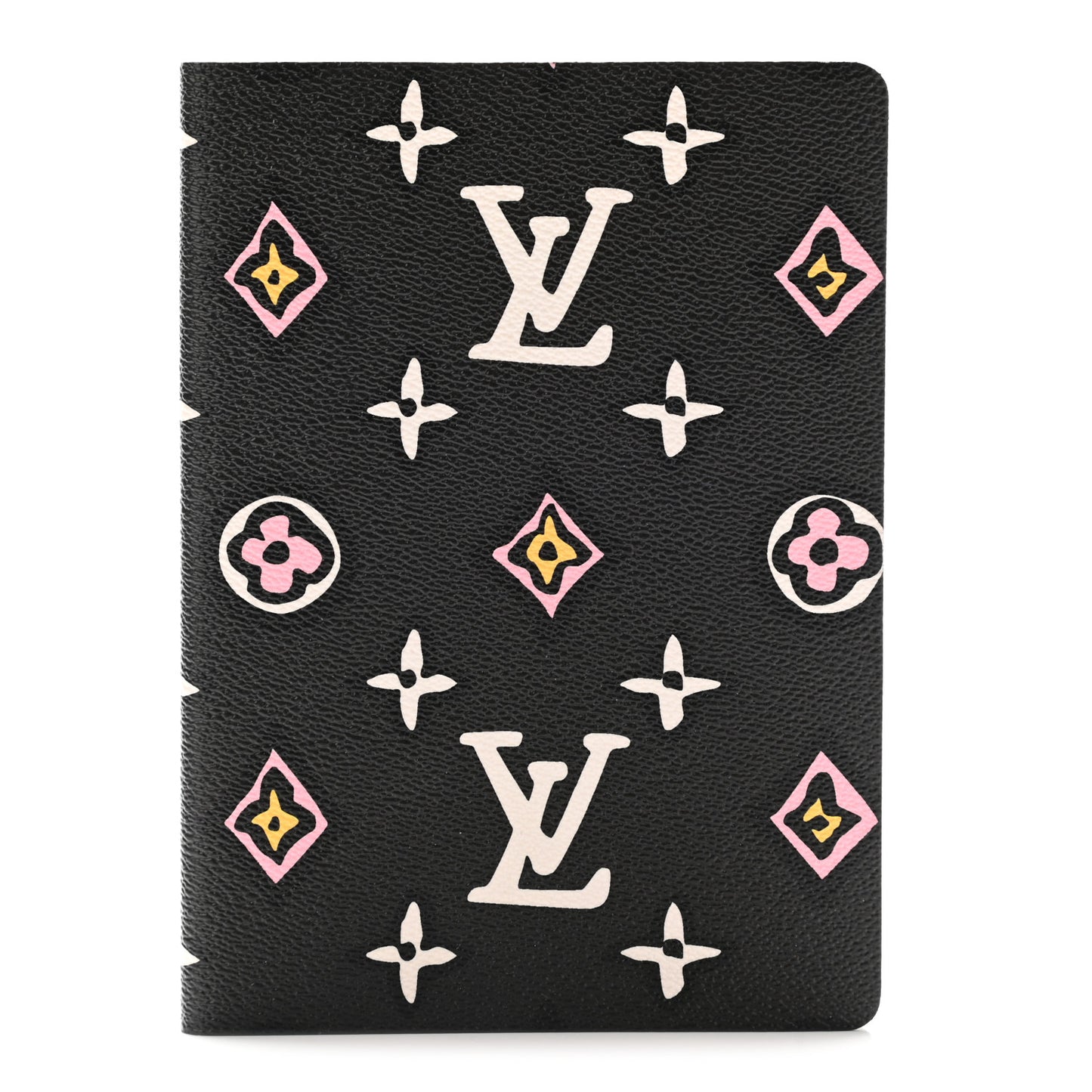 Monogram Wild At Heart Clemence Notebook Black