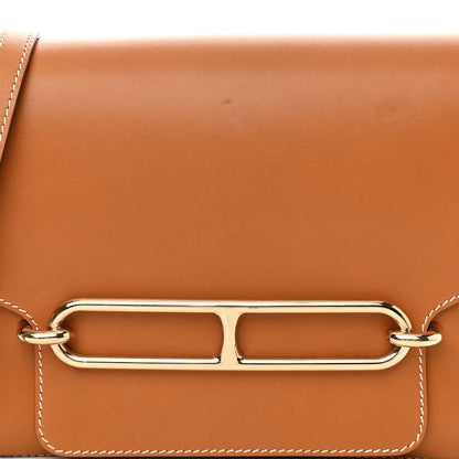 Hermes Veau Sombrero Sac Roulis 23 Gold 8 of 13