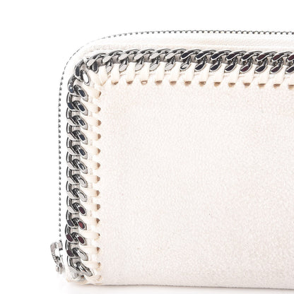Stella McCartney Shaggy Deer Falabella Zip Around Wallet White 8 of 12