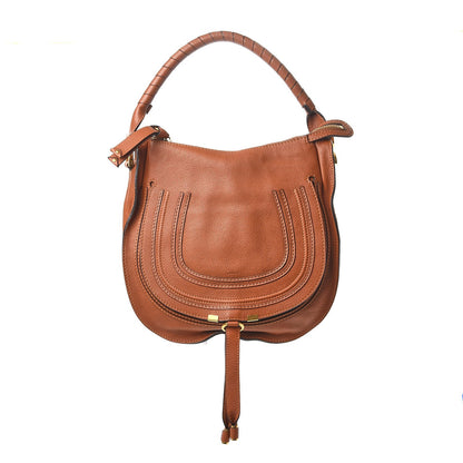 Chloe Calfskin Medium Marcie Hobo Tan 1 of 7