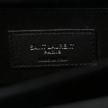 Saint Laurent Calfskin Large Monogram Sunset Black 7 of 10