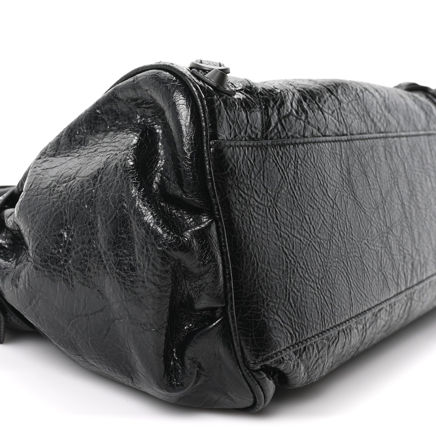 Balenciaga Agneau Arena Classic Hardware East West Le City Black 8 of 9