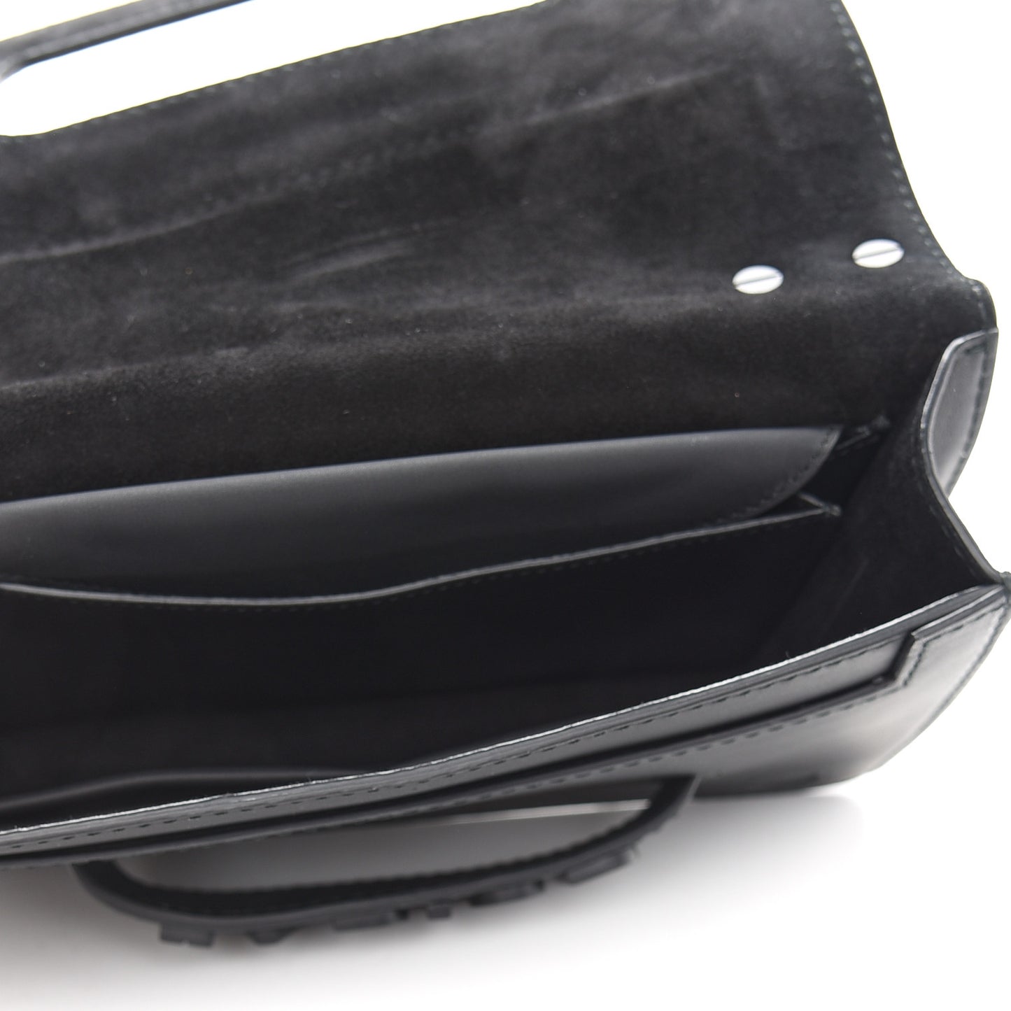 Ultra Matte Calfskin J'Adior Chain Flap Bag Black
