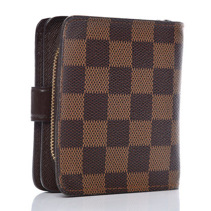 Louis Vuitton Damier Ebene Zippe Zipped Compact Wallet 3 of 8
