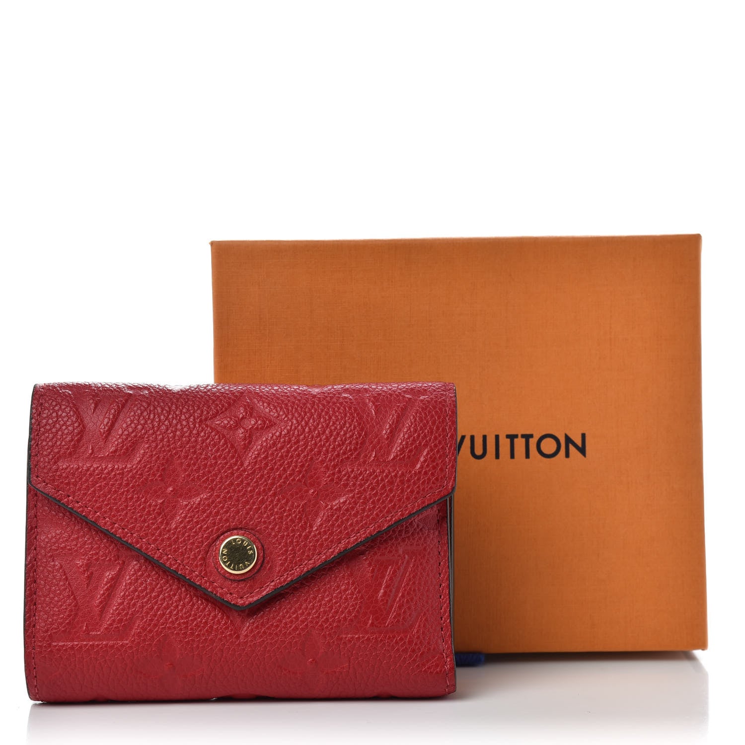 Louis Vuitton Empreinte Victorine Wallet Scarlet 7 of 7