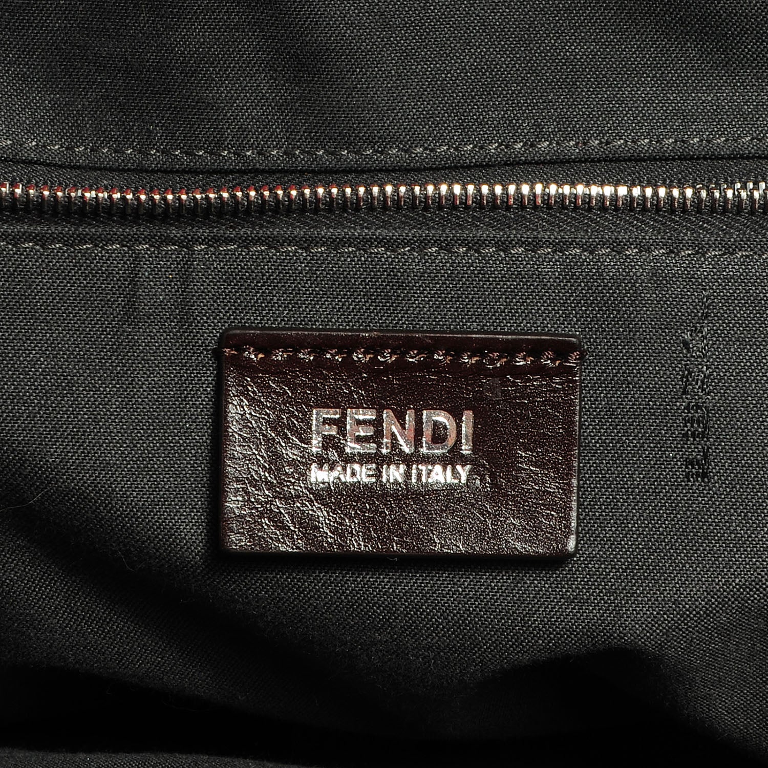 Fendi Vitello Small Clasp Top Hobo Bag Red 8 of 10