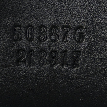 Gucci Suede Patent Web Medium Ophidia Chain Shoulder Bag New Shamarock Black 7 of 15