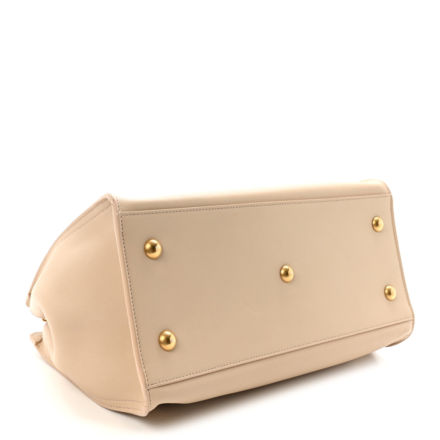 Saint Laurent Calfskin Small Classic Y Cabas Beige 4 of 9