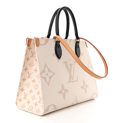 Louis Vuitton Monogram Dune Giant Onthego MM 3 of 13