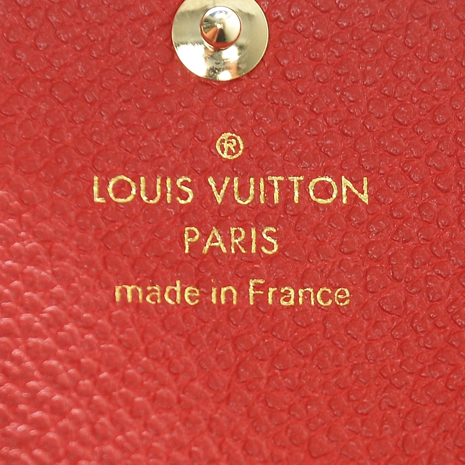 Louis Vuitton Empreinte Key Pouch Cherry 6 of 6