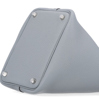 Hermes Taurillon Clemence Picotin Lock 18 PM Gris Pantin 10 of 11