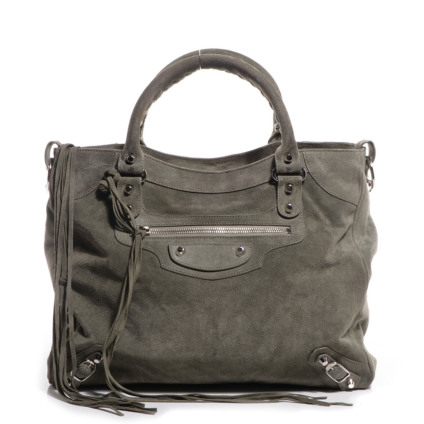 Baby Daim Suede Velo Gris Vison