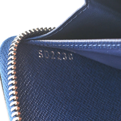 Louis Vuitton Monogram Escale Zippy Wallet Blue 7 of 7