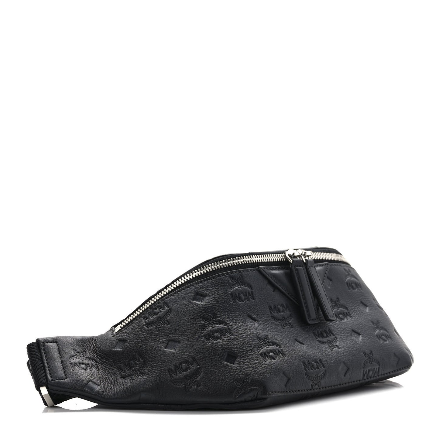 Calfskin Ottomar Monogram Fursten Belt Bag Black