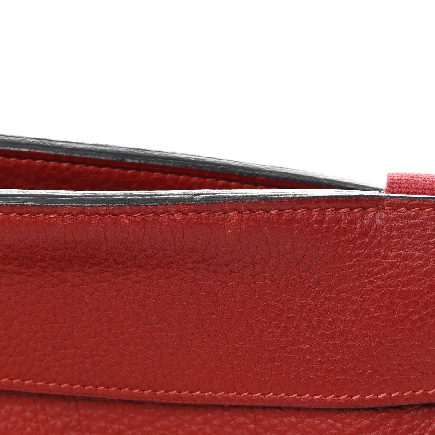 Taurillon Clemence Sherpa Backpack Rouge Garance