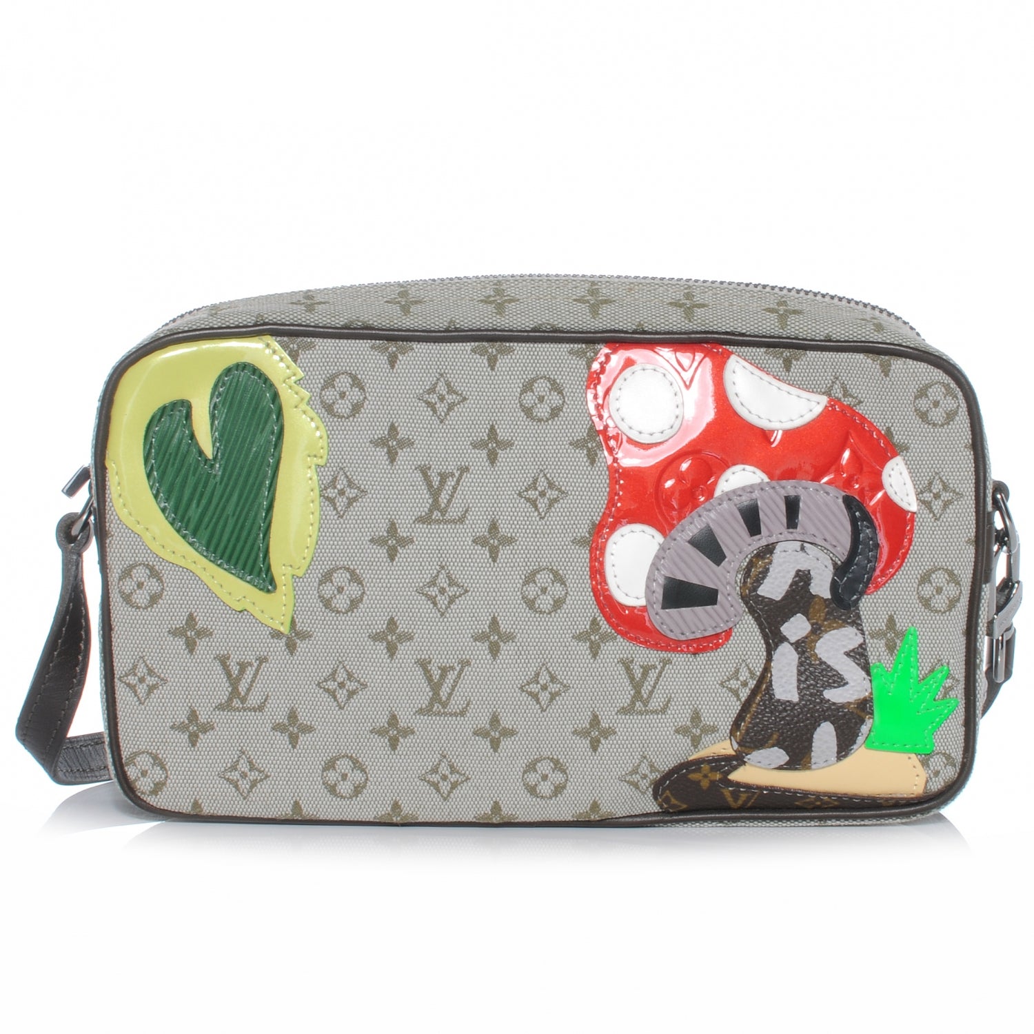 Louis Vuitton Mini Monogram Conte de Fees Mushroom Pochette Kaki 1 of 7