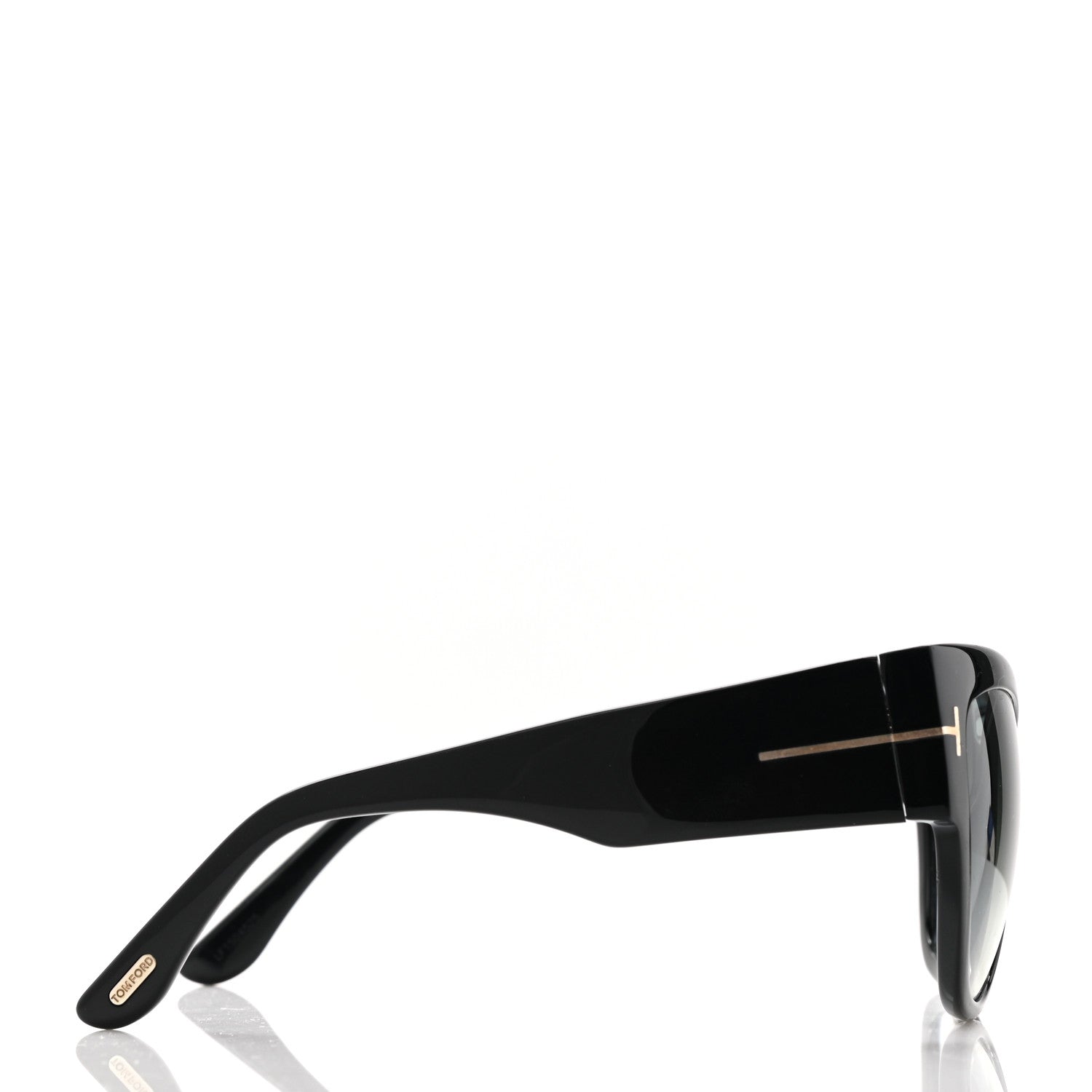 Tom Ford Acetate Anoushka Cat Eye Sunglasses TF371 Black 3 of 9