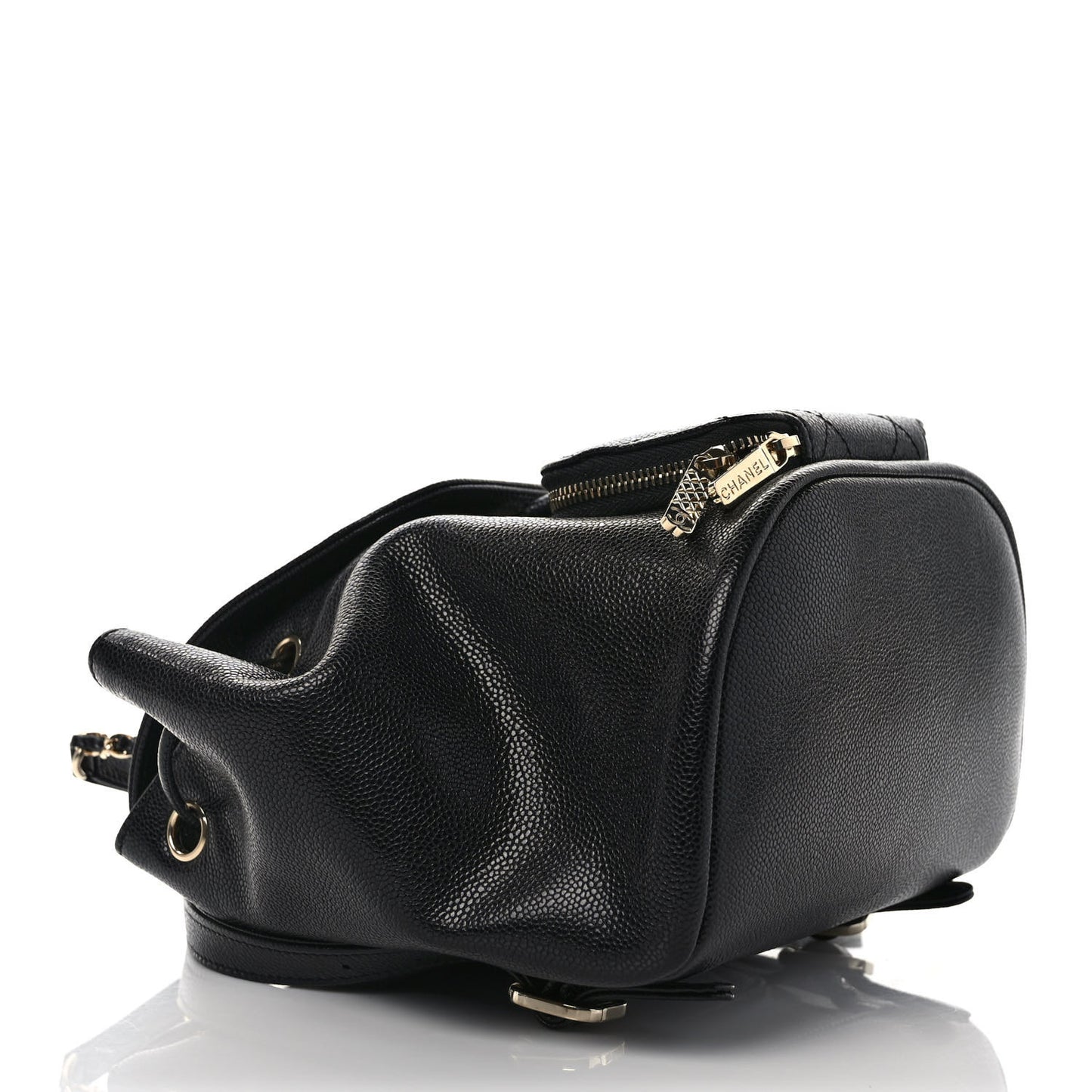 Caviar Quilted Mini Business Affinity Backpack Black