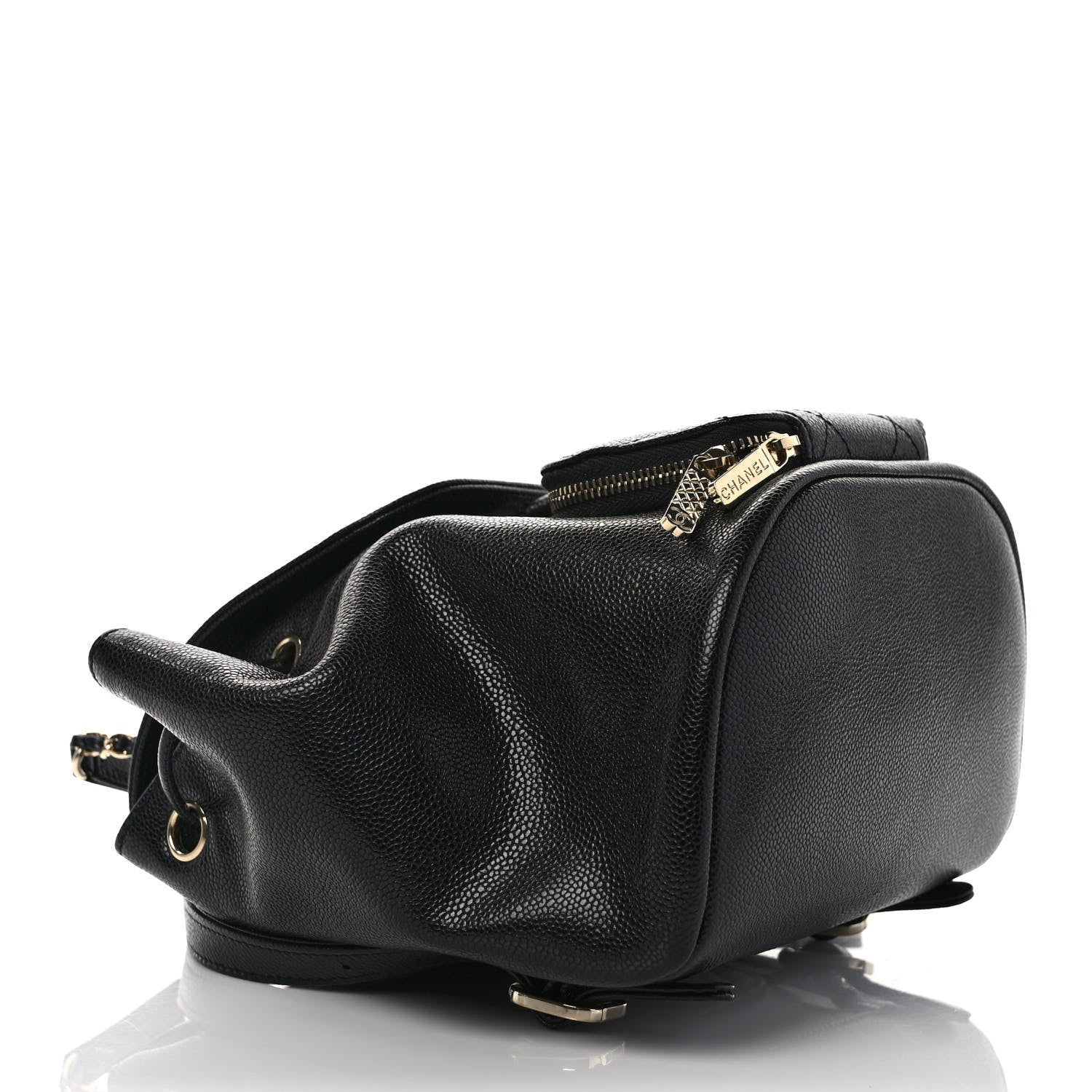 Chanel Caviar Quilted Mini Business Affinity Backpack Black 4 of 10